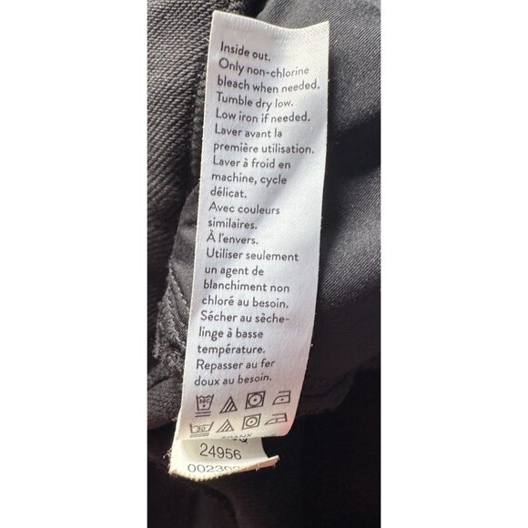 SPANX Women's Sz MP Or Medium Petite Black Jean-ish Ankle Leggings  20018Q - Picture 7 of 10